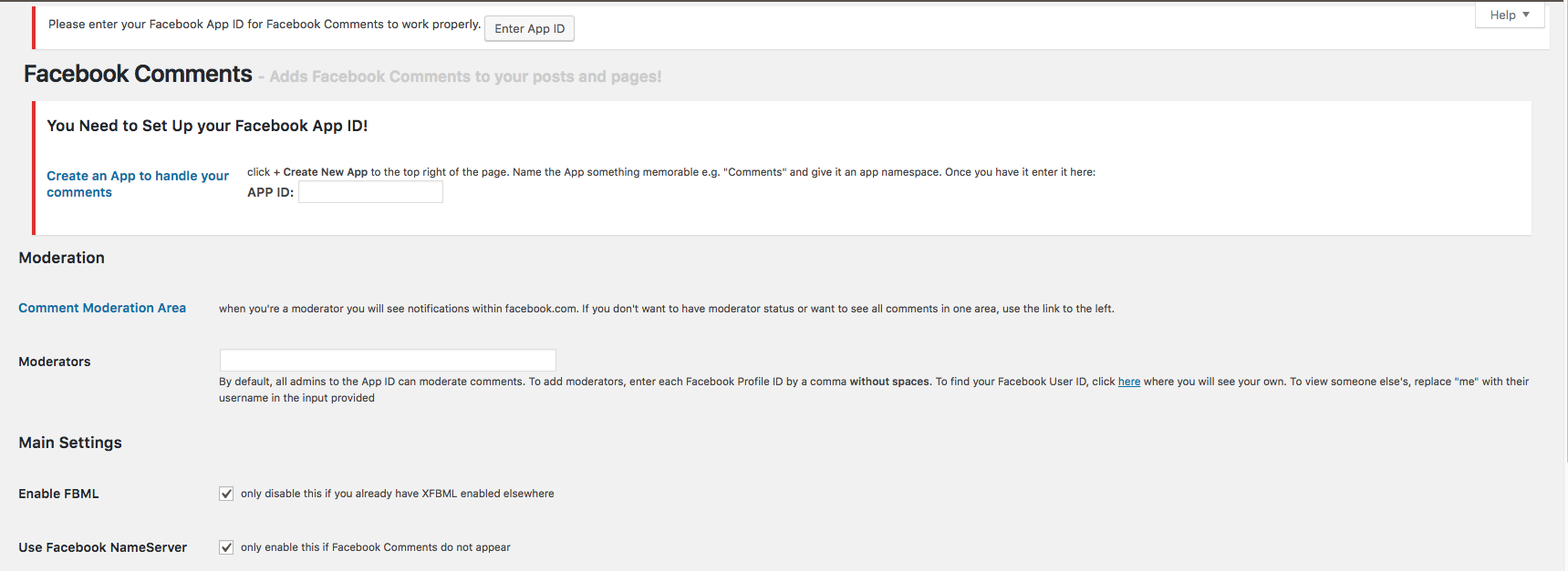 Creating an App example