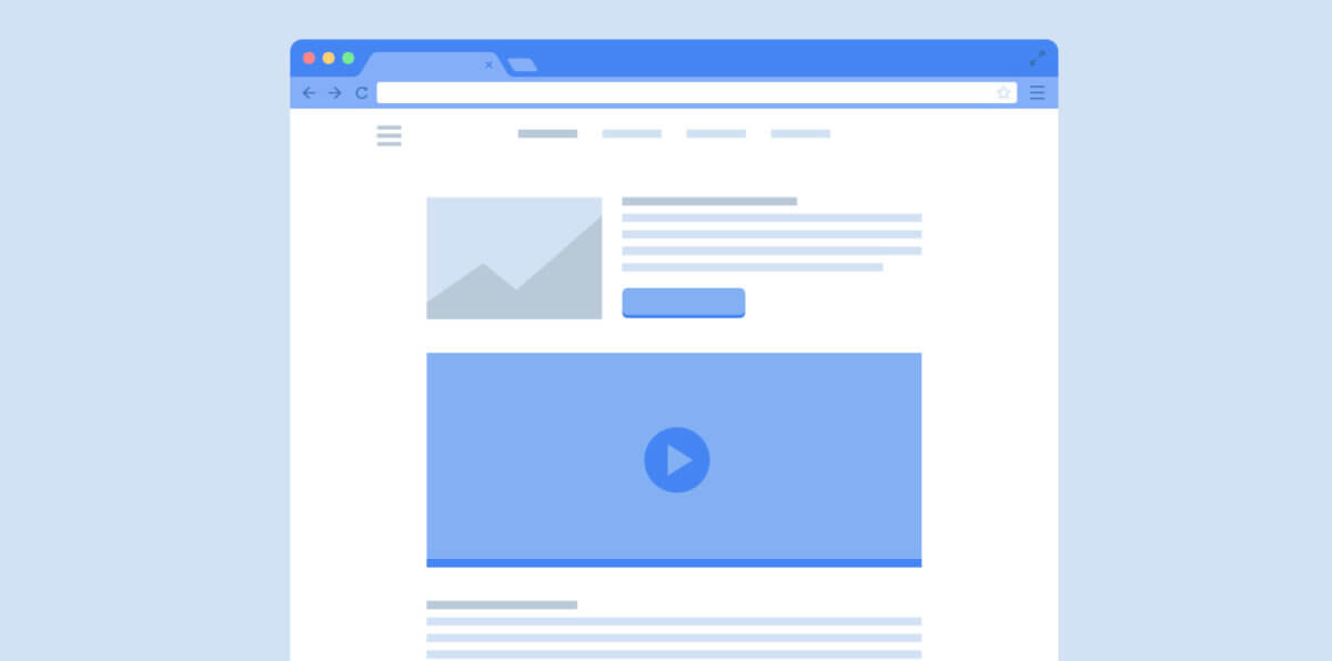 Infographic of outstream ads