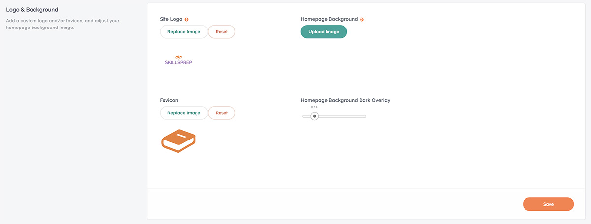 Screenshot of Teachable's header section