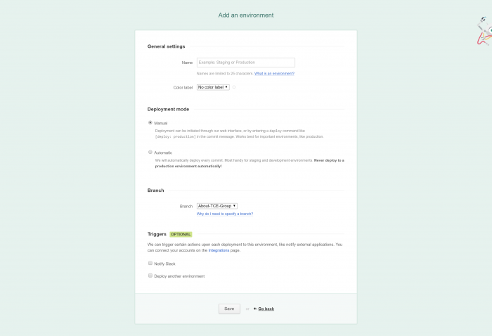 Deploybot Environment